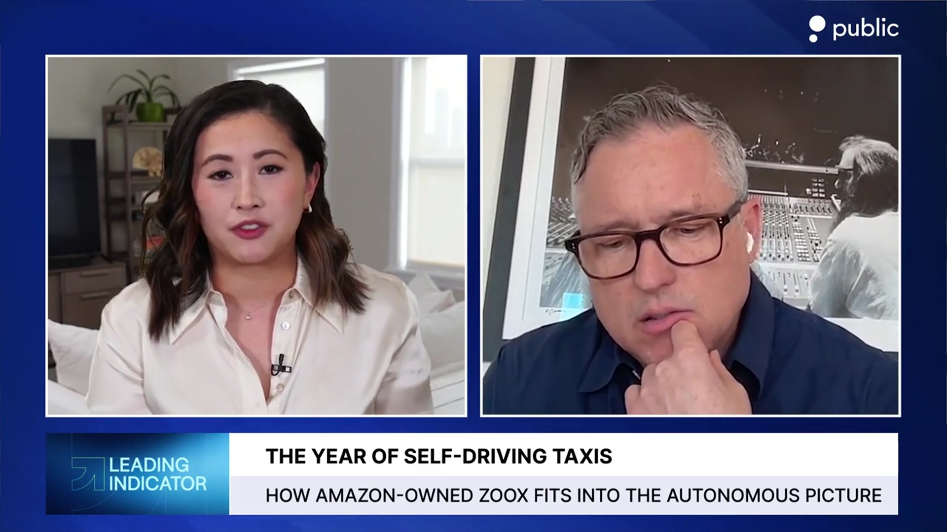 'Video thumbnail for Zoox Exec on Competing Against Waymo and Tesla for Robotaxi Dominance'