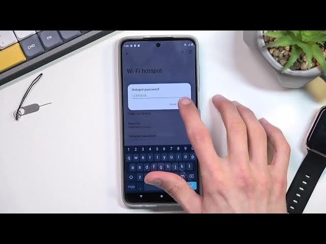 Video thumbnail for How to Set Up Wi-Fi Hotspot in MOTOROLA Moto G52 – Share Wi-Fi Connection
