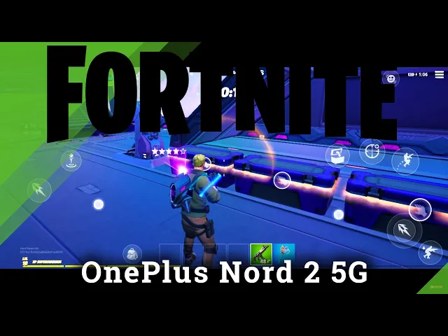 Video thumbnail for Fortnite Screen Recording Gameplay on OnePlus Nord 2 5G - Device Test