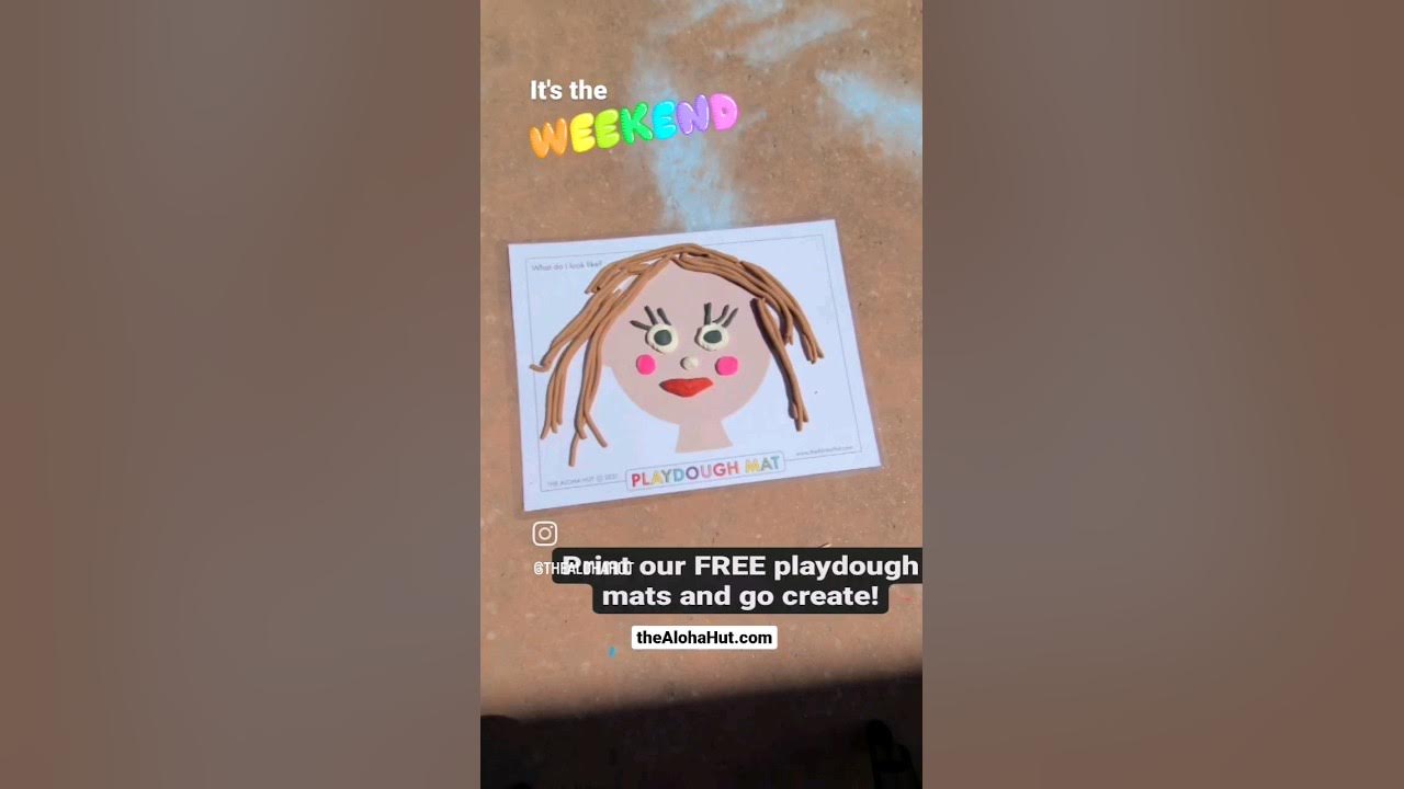 'Video thumbnail for Play Doh Mats for kids #playdough #toddleractivities #montessori #preschool #playdough'