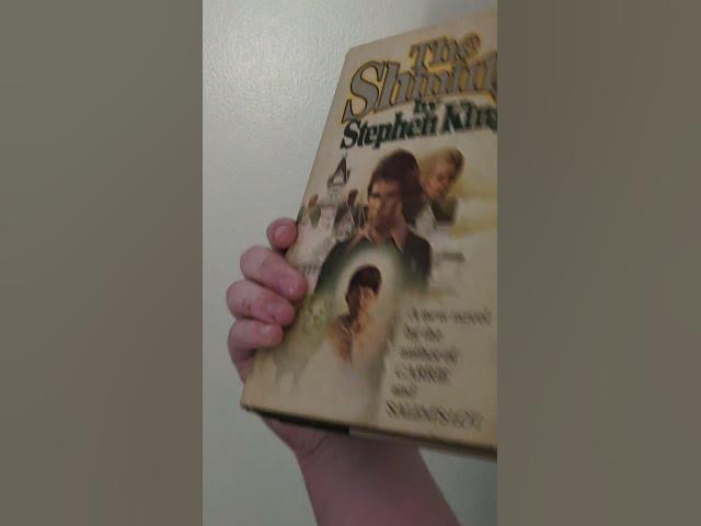 Video thumbnail for I saw the movie for the first time so I wanted to read the book #stephenking #theshining #horrorbook