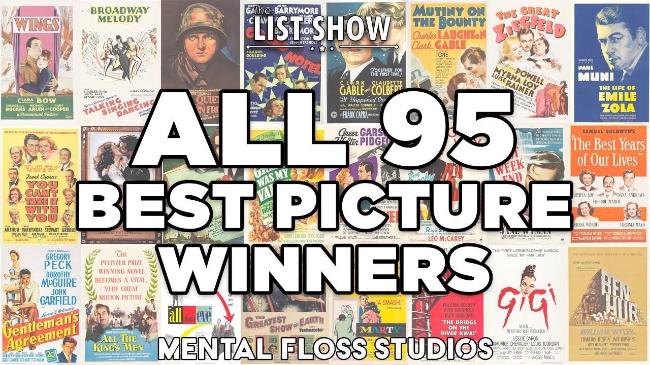 Video thumbnail for Fascinating Facts About All 95 Best Picture Oscar Winners | Mental Floss