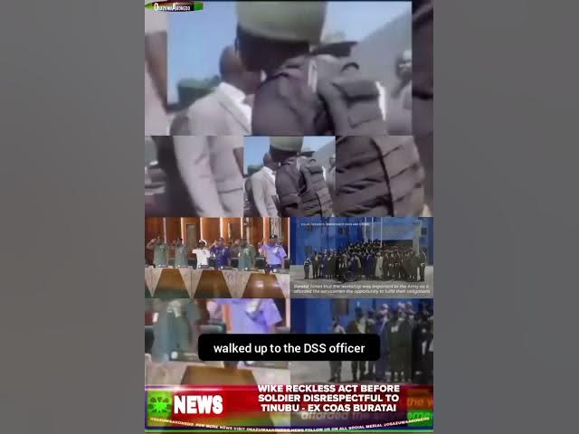 Video thumbnail for Wike Reckless Act Before Soldier Disrespectful To Tinubu Ex COAS Buratai