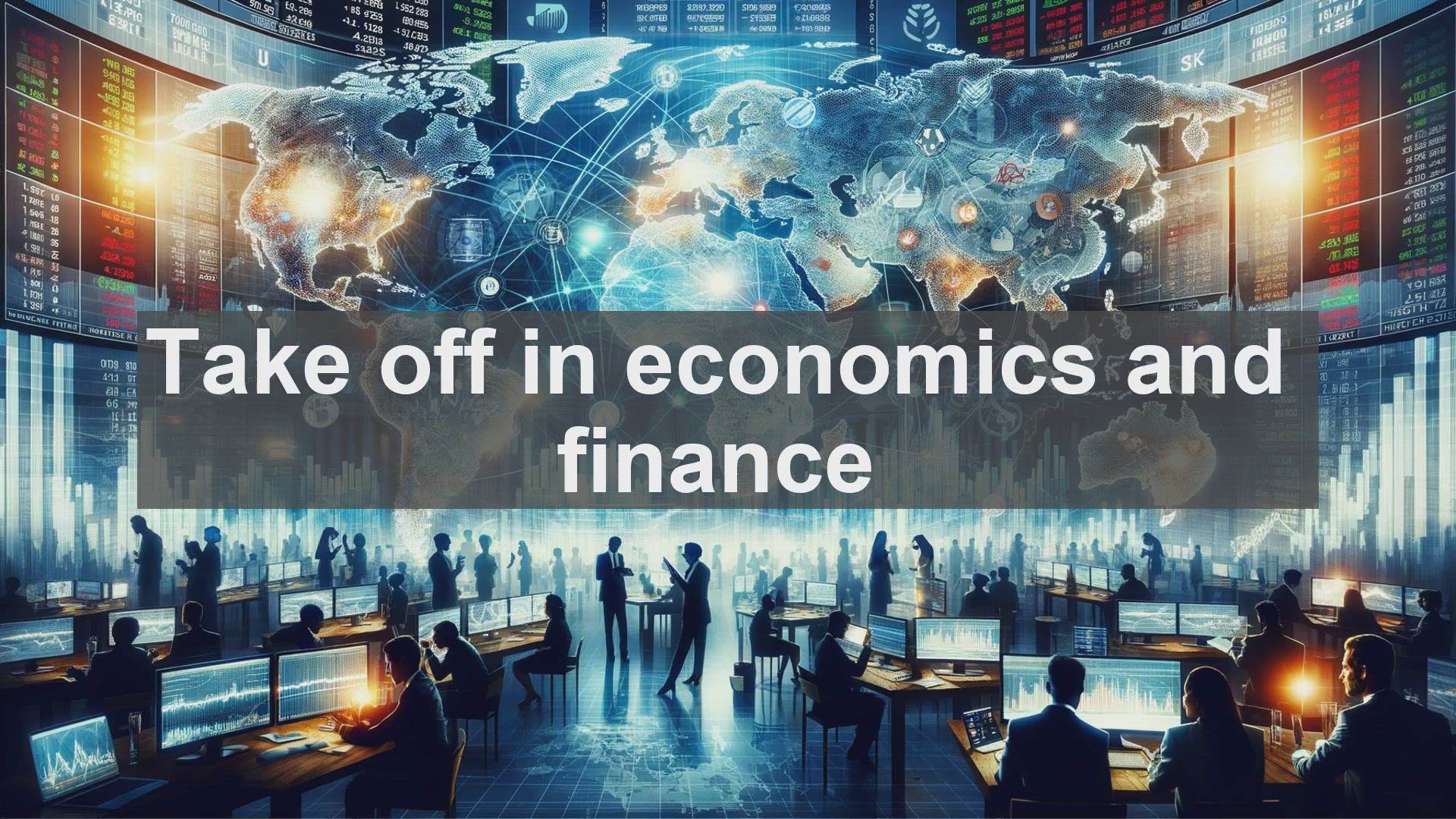'Video thumbnail for Take off in economics and finance'