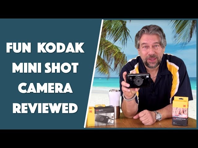 Video thumbnail for The Fun Kodak Mini Shot Instant Print Camera -- REVIEWED!