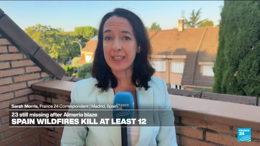 Video thumbnail for Spain: Wildfires that killed 12 begin to ease (officials)