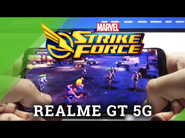 Video thumbnail for Gameplay of Marvel Strike Force on REALME GT 5G - Mobile Gaming Test