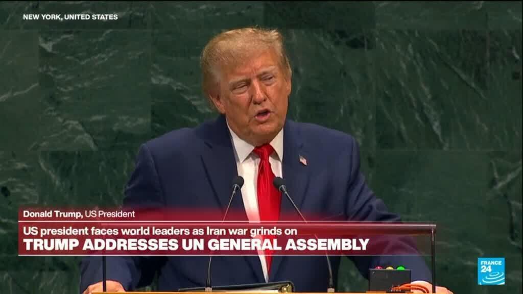 Video thumbnail for REPLAY: Trump defends Iran war, attacks ICC in UN speech