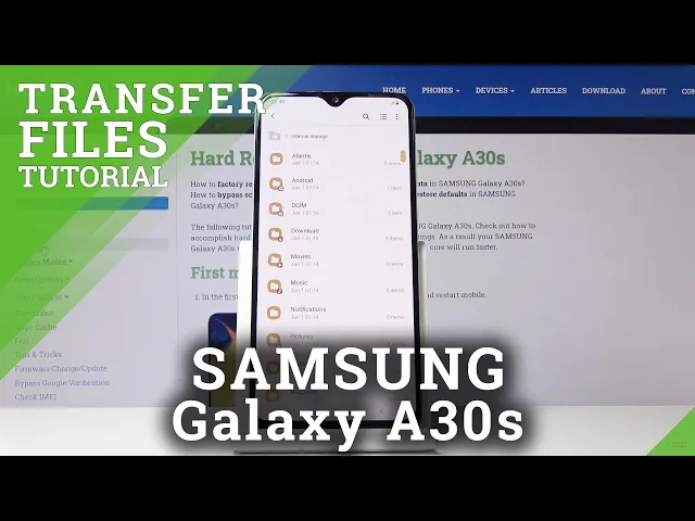 Video thumbnail for How to Transfer Data in SAMSUNG Galaxy A30s – Copy / Move Files