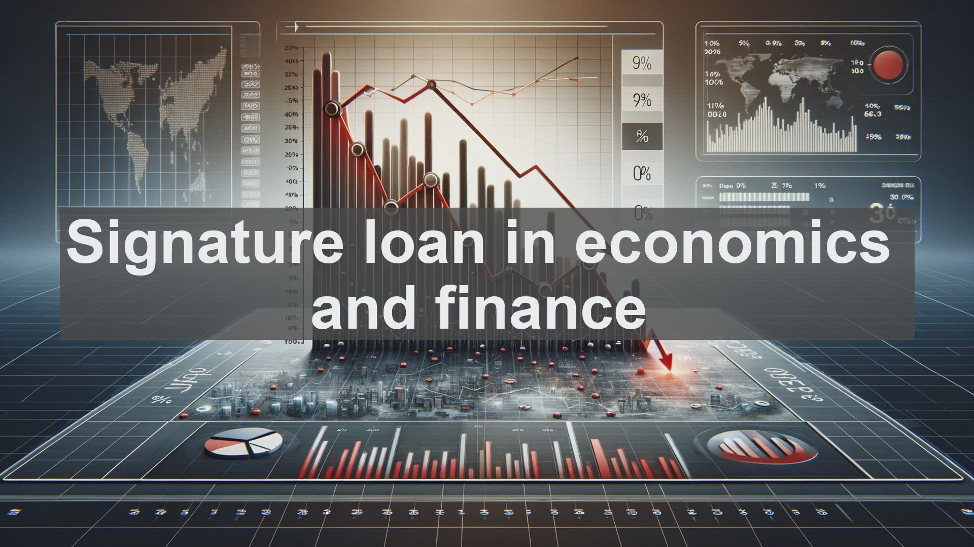 'Video thumbnail for Signature loan in economics and finance'