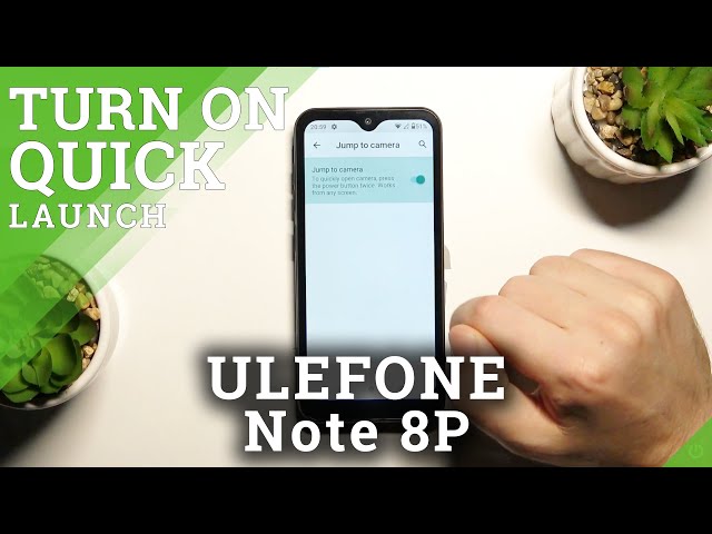 Video thumbnail for How to Turn On Quick Launch on ULEFONE Note 8P – Activate Quick Launch