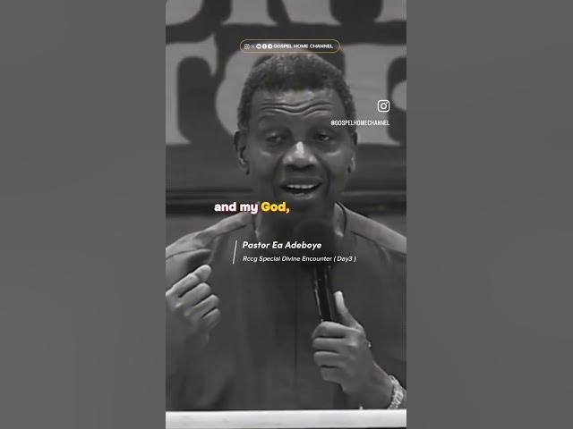 Video thumbnail for Pastor EA Adeboye Eulogising God #hallelujah #rccg #prayer #praise #god #jesus #holyspirit #amen