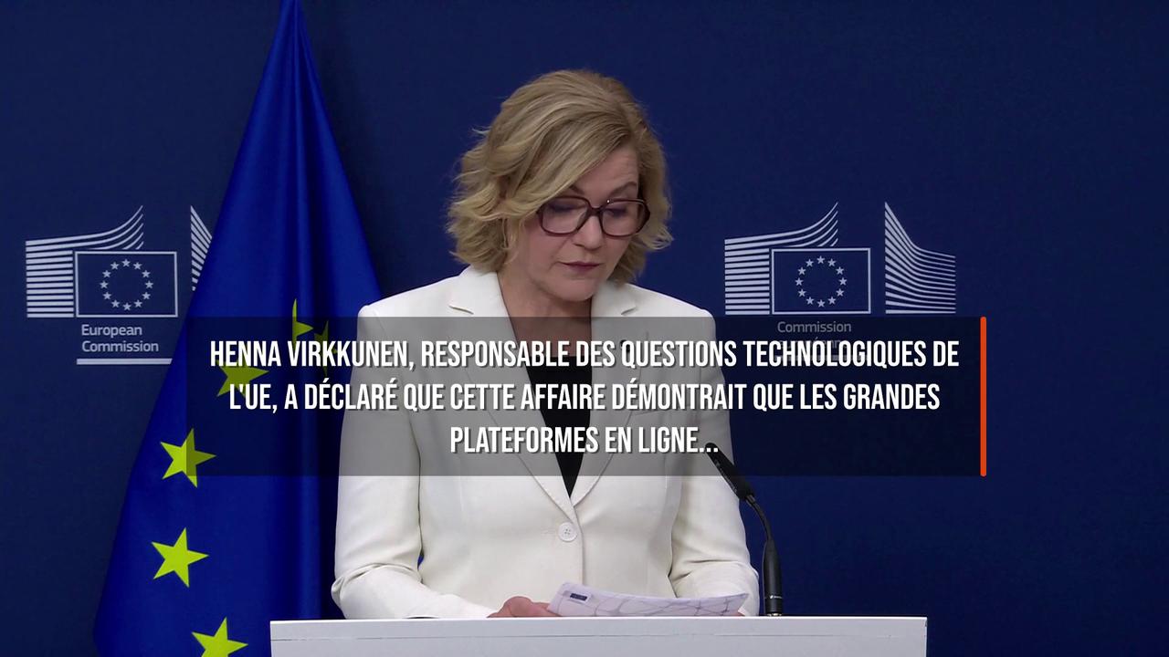 Video thumbnail for L'UE inflige une amende de 550 millions d'euros à AliExpress pour vente de produits illégaux.