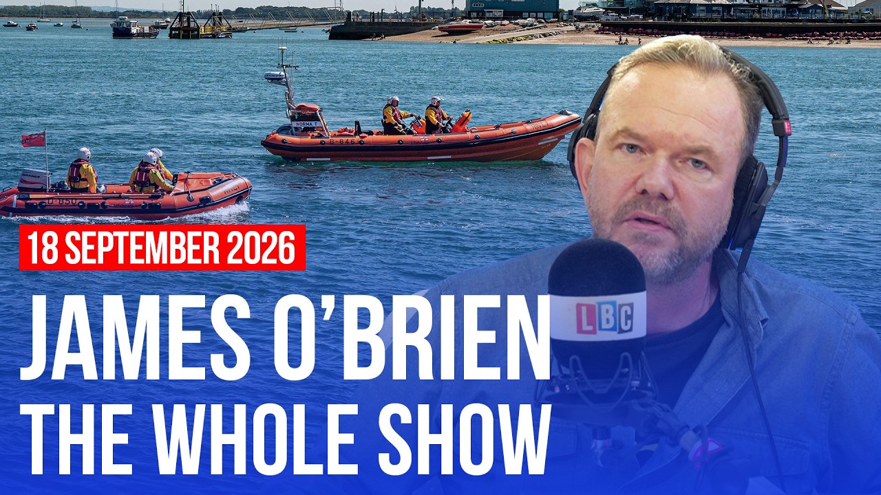 Video thumbnail for The bravest people in this country, terrorised by the cowards | James O'Brien - The Whole Show