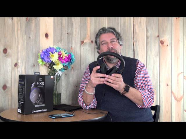 Video thumbnail for Audio Technica ATH MSR7 Headphone Review