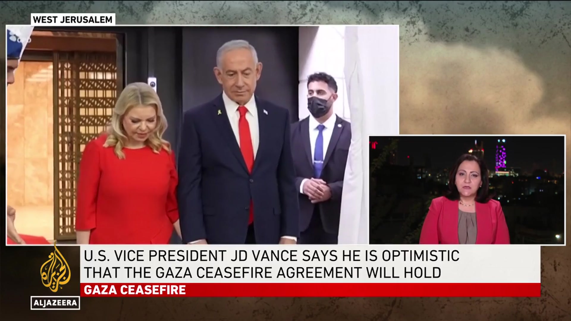 'Video thumbnail for US pressures Israel to uphold Gaza ceasefire: AJE correspondent'
