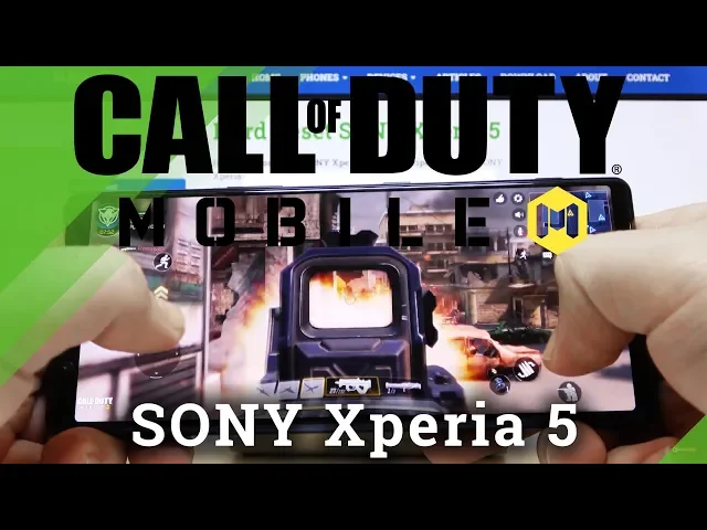 Video thumbnail for Call of Duty on SONY Xperia 5 – Game playing / FPS Review