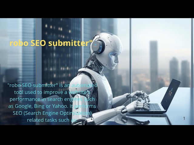 Video thumbnail for robo seo submiter for blog