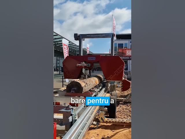 Video thumbnail for Pentru bușteni mari, precizie și productivitate. SERRA - SX 140