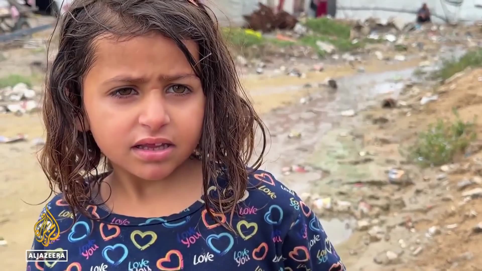 Video thumbnail for Displaced Palestinians in Gaza: Families across remain trapped in unsafe shelters