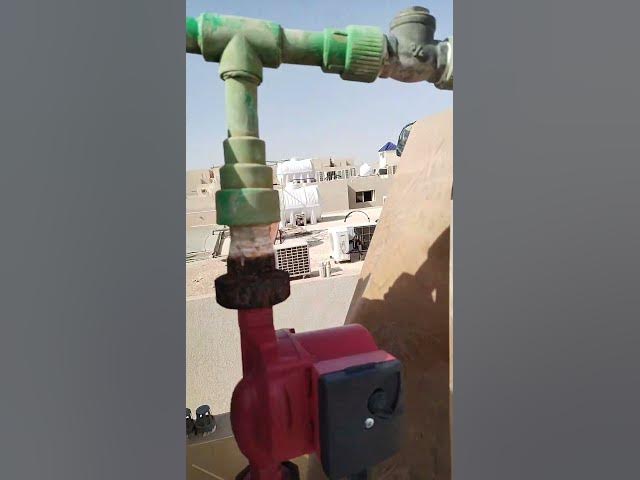Video thumbnail for تركيب مضخة تدوير الماء السخان لسخان مركزي