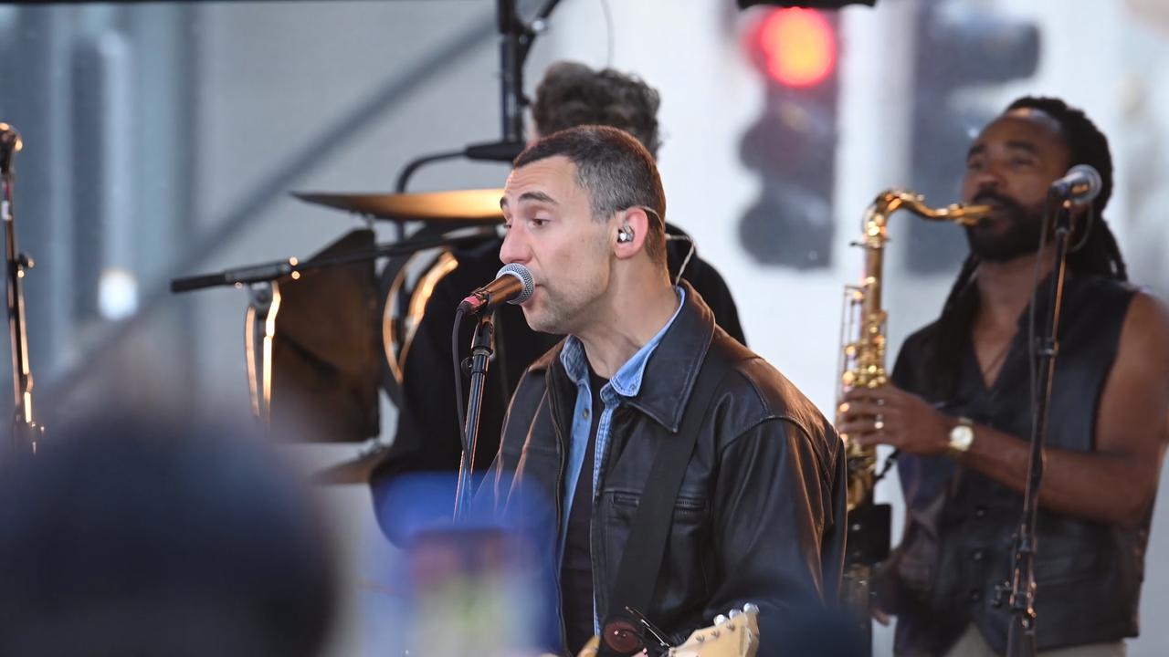 Video thumbnail for NY: Bleachers Perform on NBC Today Show 2.