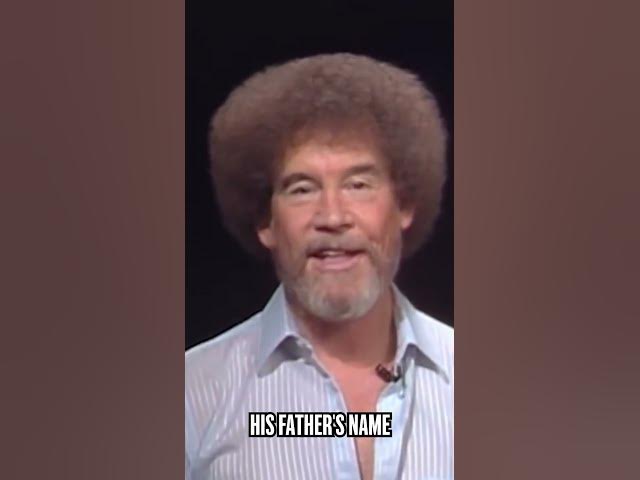 Video thumbnail for There's a side to Bob Ross that many never knew existed... #bobross #bobrosspainting