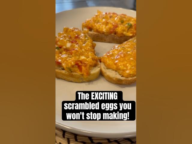 Video thumbnail for Why You'll be OBSESSED with These Indian Scrambled Eggs! #shorts