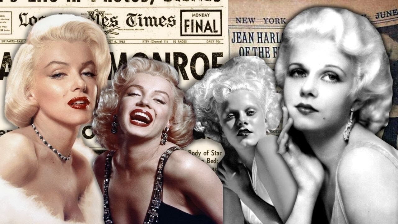 Video thumbnail for 13 SHOCKING similarities between Marilyn Monroe and Jean Harlow (DISTURBING coincidences!?)