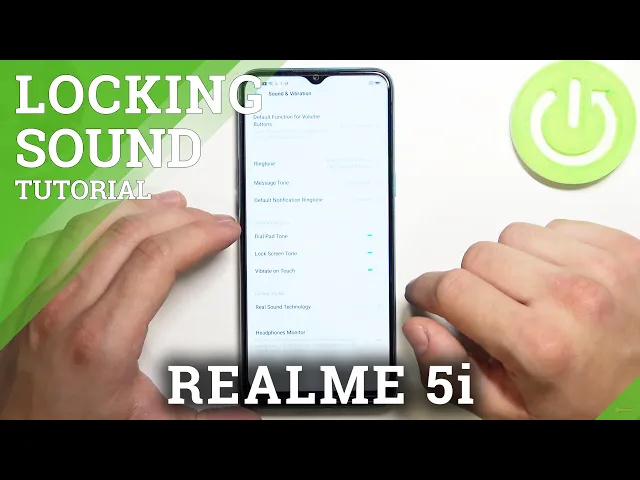 Video thumbnail for How to Mute Screen Lock Sound in Realme 5i - Switch On Lock Screen Sound