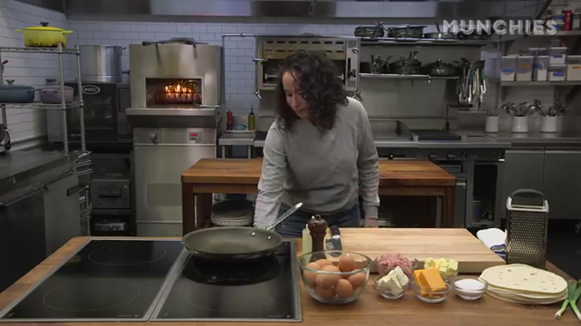 'Video thumbnail for Breakfast Quesadillas | The Cooking Show'