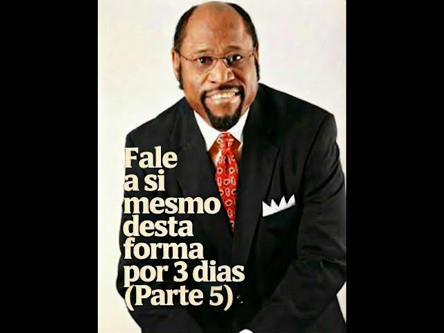 Video thumbnail for Dr.Miles Munroe - Fale a si mesmo assim por 3 dias (PT Leg.) - Parte 5