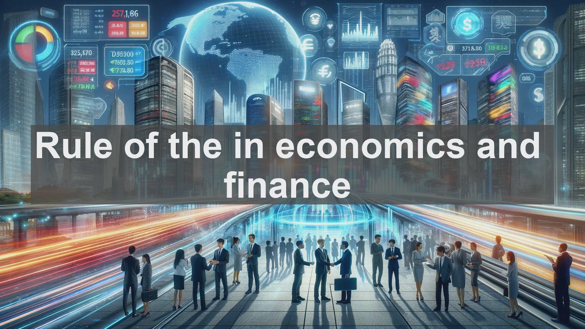 'Video thumbnail for Rule of the in economics and finance'