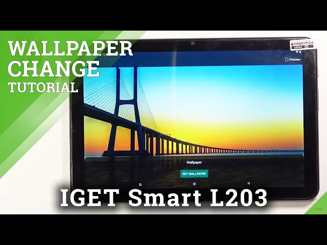 Video thumbnail for How to Set Up Wallpaper in IGET Smart L203 – Change Wallpaper