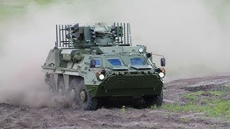 'Video thumbnail for BTR-4E BTR-4 review wheeled armoured vehicle personnel carrier Ukraine defense industry'
