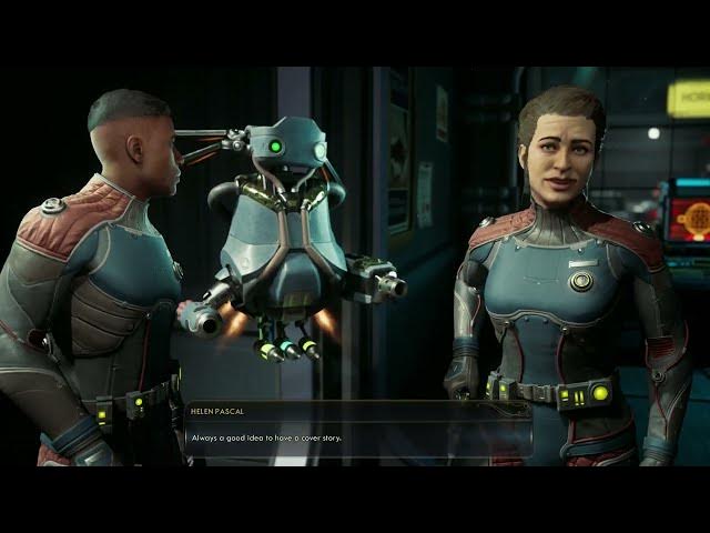 Video thumbnail for The Outer Worlds 2 - Prologue: Horizon Point Station: Repower Landing Pad | Convince Cadet Corbin