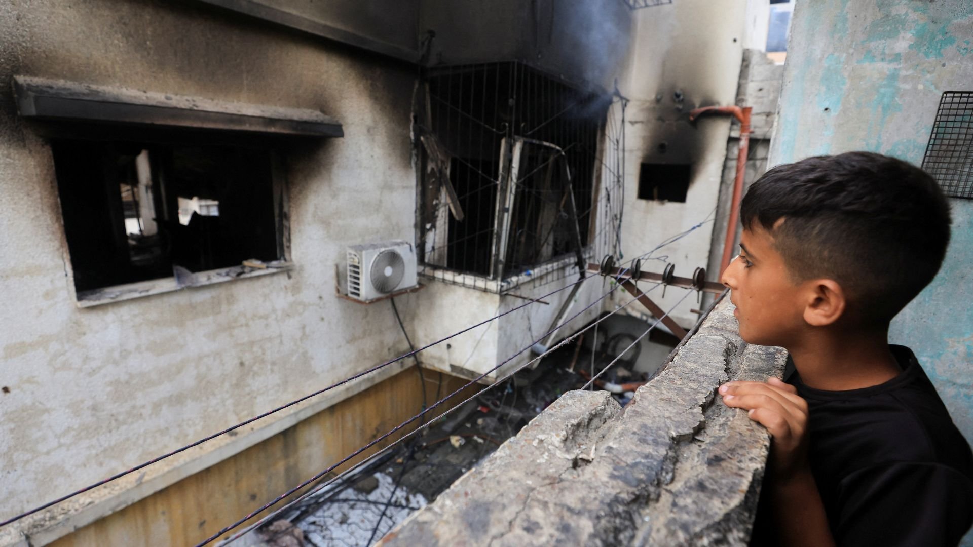 Video thumbnail for Israel bombs residential building in Gaza, killing at least five Palestinians