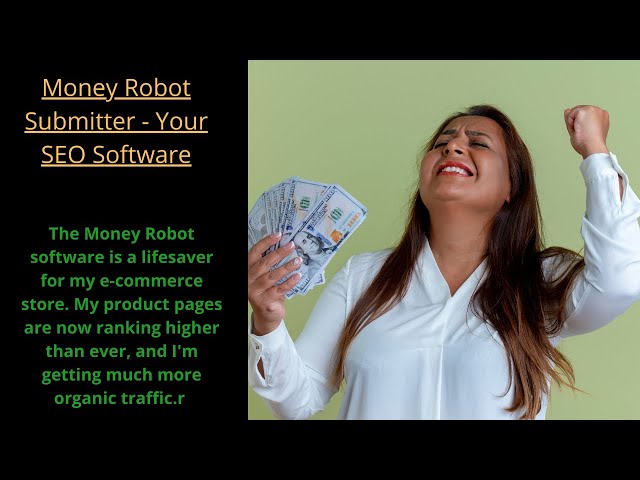 Video thumbnail for Money Robot Submitter - Your SEO Software