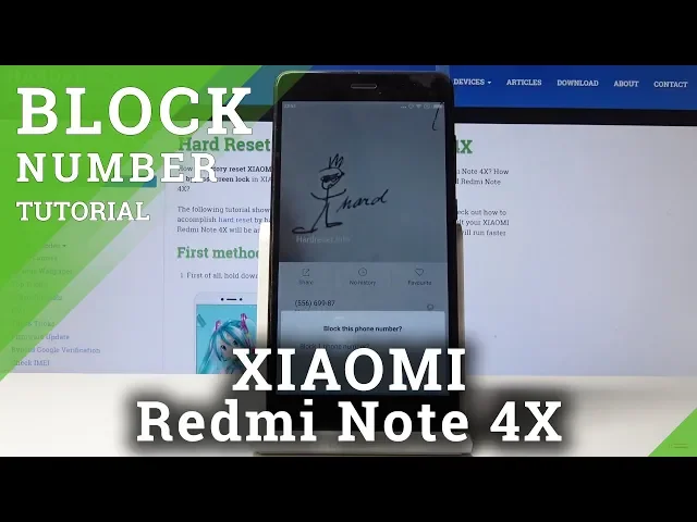 Video thumbnail for How to Block a Number in Xioami Redmi Note 4X - Create Blacklist