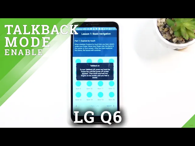 Video thumbnail for How to Enable Talkback in LG Q6 – Screen Reader Feature