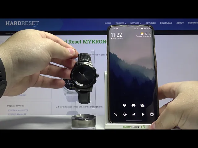 Video thumbnail for How to Change Watch Face in MYKRONOZ ZeTime
