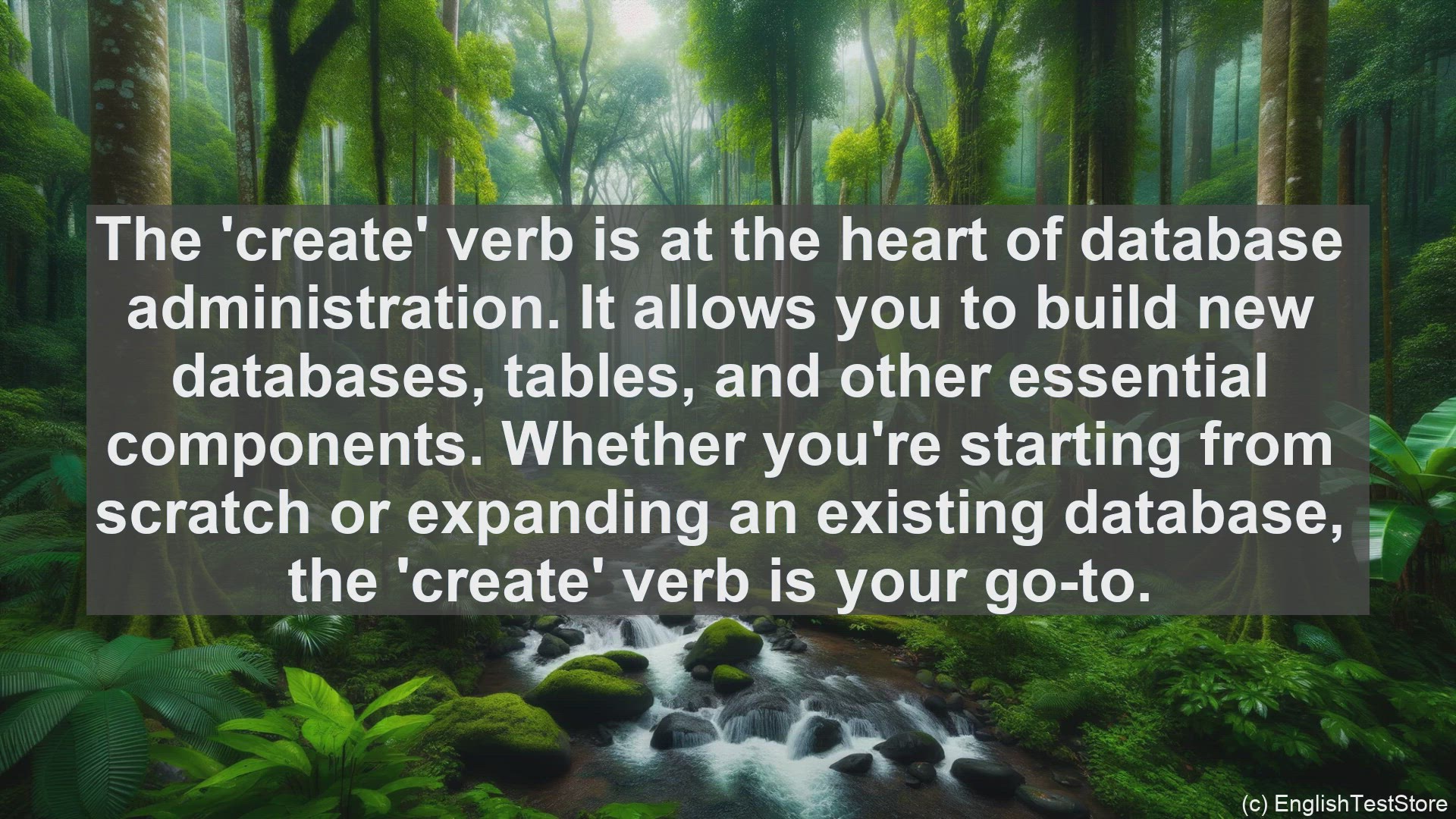 'Video thumbnail for Top 10 English Verbs for Database Administrator'
