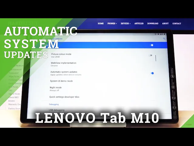 Video thumbnail for How to Activate Automatic Updates in LENOVO Tab M10 – System Updates