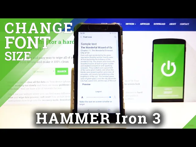 Video thumbnail for How to Change Font Size in Hammer Iron 3 - Personalize Display Digits