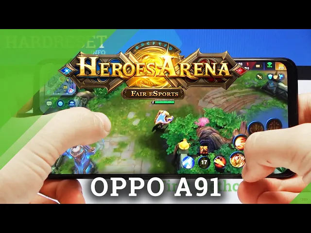 Video thumbnail for Heroes Arena Gameplay on OPPO A91 – Quality Checkup