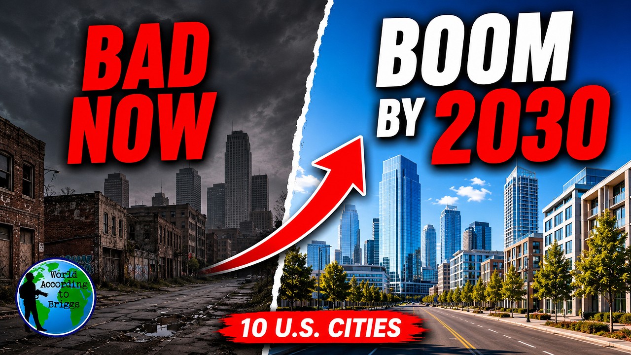 Video thumbnail for From Sucking to Success: 10 US Cities You Won’t Recognize in 2030