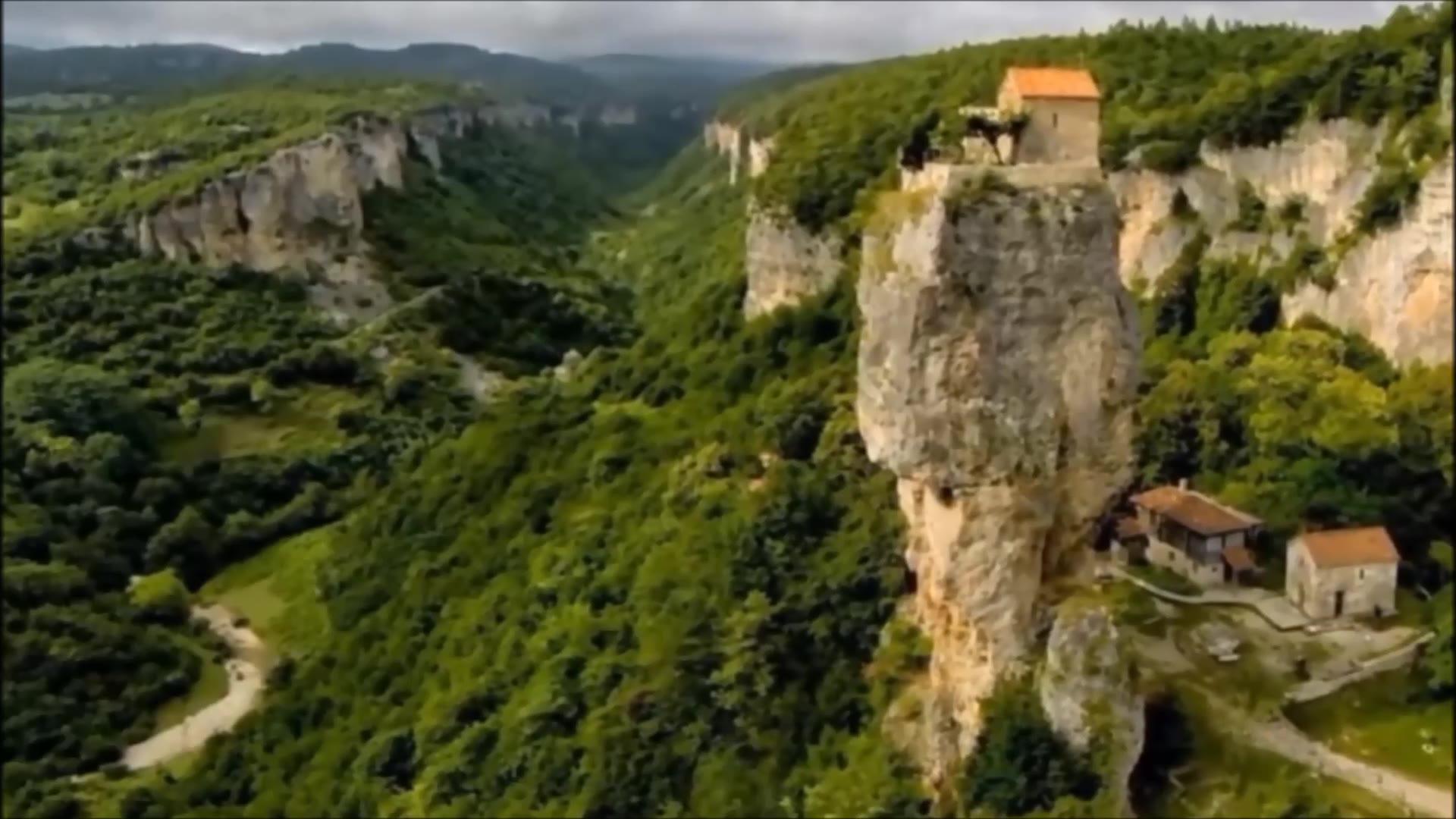 Video thumbnail for Katskhi Pillar - Discover this amazing rock formation and the structure built on top of it.