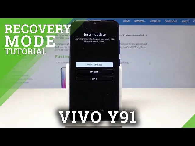 Video thumbnail for How to Boot into Recovery Mode in VIVO Y91