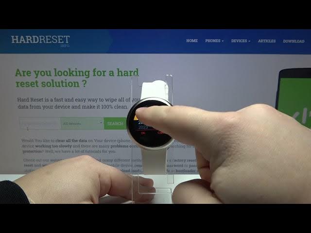 Video thumbnail for How to Change Date & Time in MYKRONOZ ZeRound 2 – Customize Time Settings