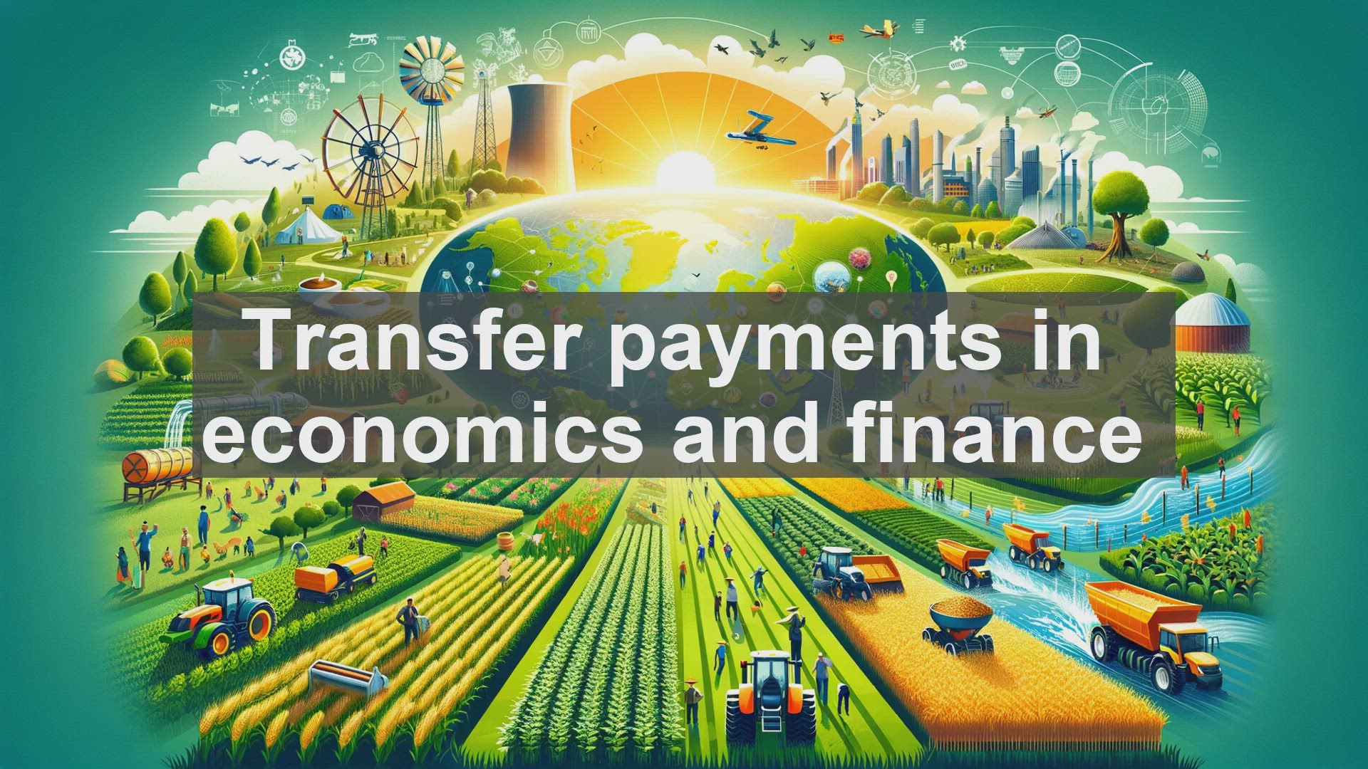 'Video thumbnail for Transfer payments in economics and finance'